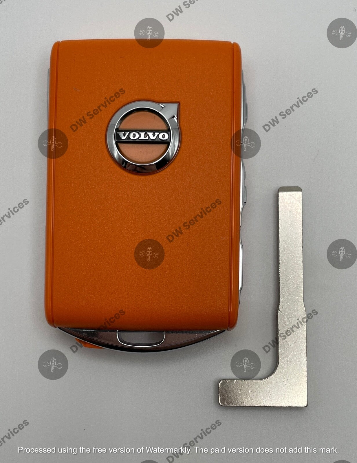 NEW! ORANGE Genuine VOLVO Smart Proximity Key FOB YGOHUF8423 S90 XC90 XC60 XC40