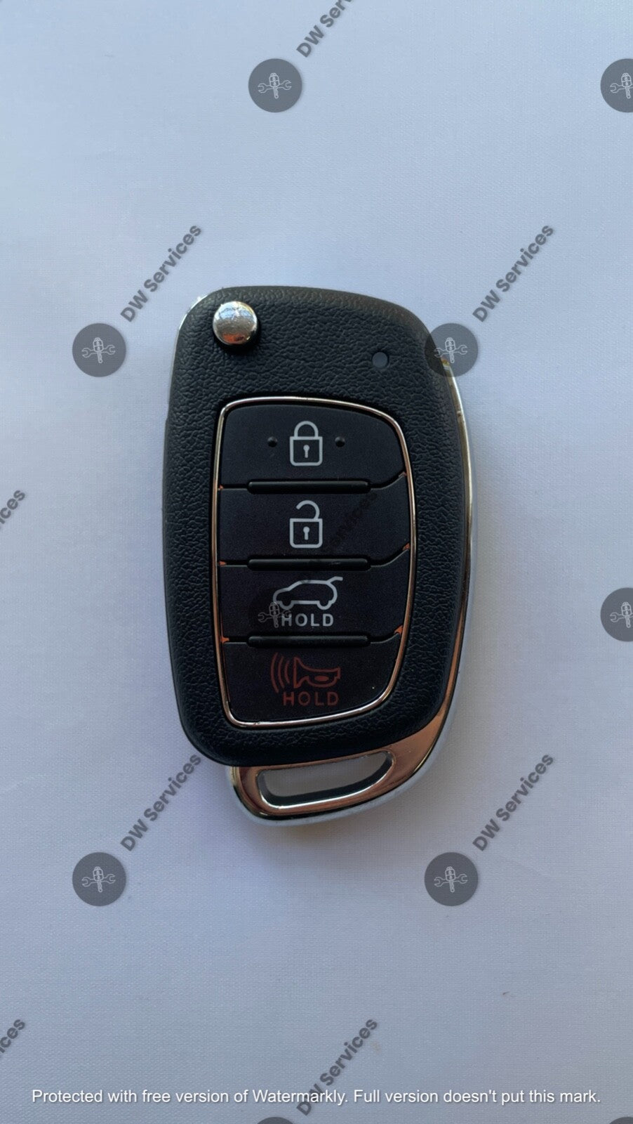 NEW! GENUINE Hyundai Tucson Flip key remote fob TQ8-RKE-4F25 TL-4BT 95430-D3010