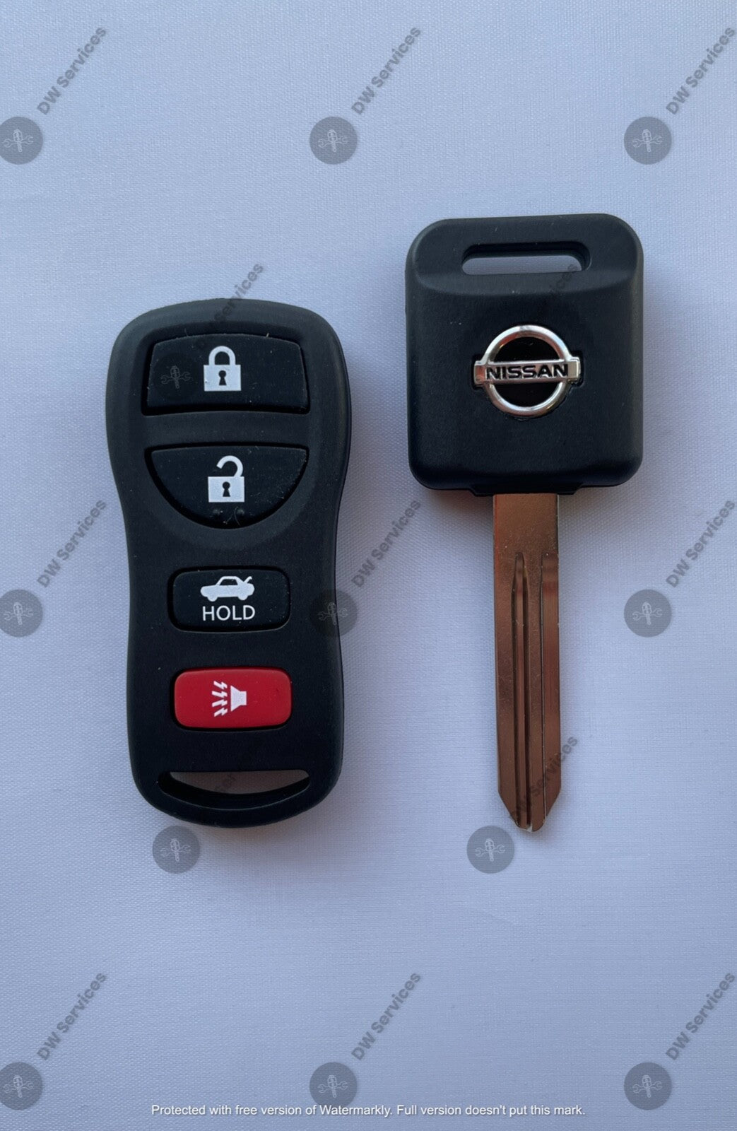 NEW! Nissan keyless entry remote FOB KBRASTU15  & Transponder Chip KEY ID46 4btn