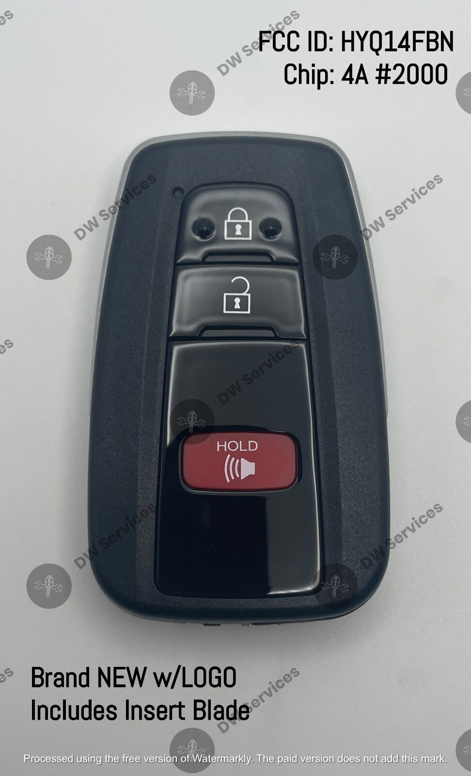NEW! Toyota Corolla 2019-2021 PROXIMITY remote SMART key FOB HYQ14FBN Board 2000
