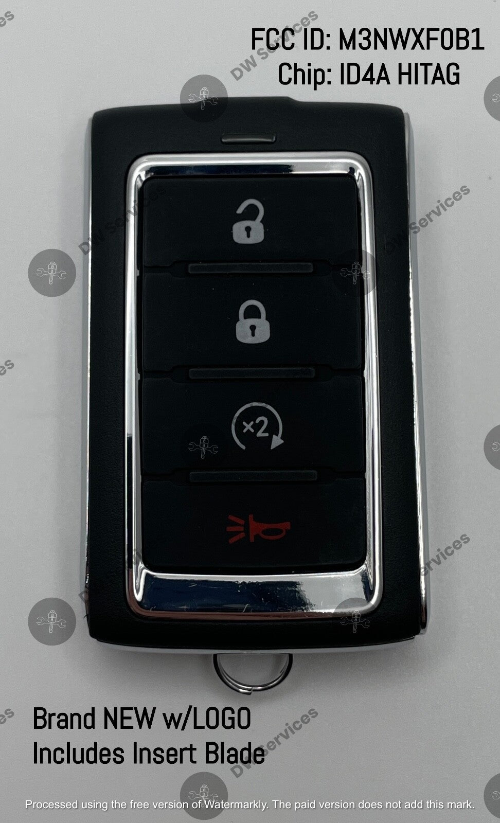 NEW! Jeep Grand Wagoneer / Cherokee SMART Proximity Remote key Fob M3NWXF0B1