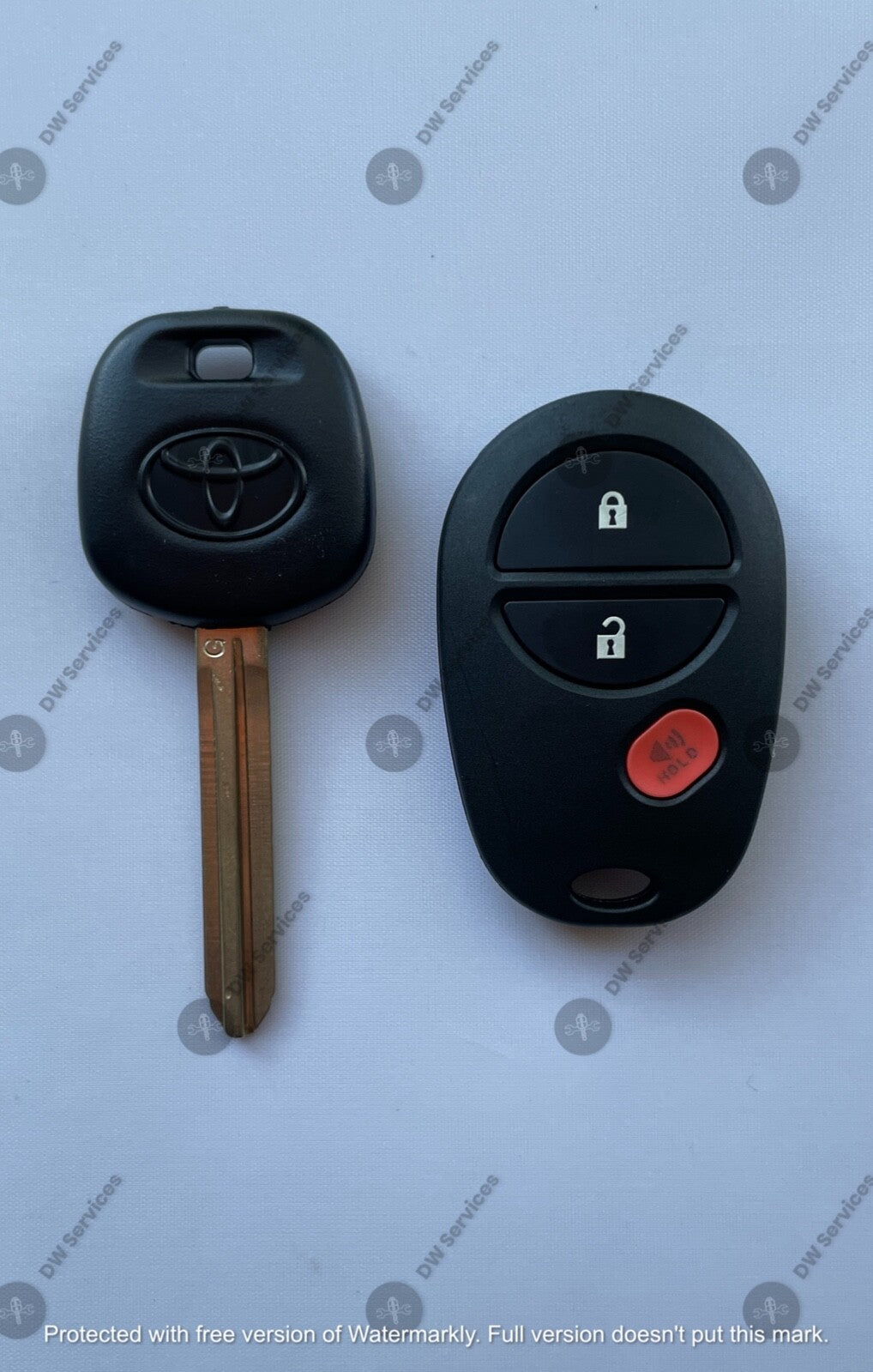 NEW! Toyota keyless entry remote FOB GQ43VT20T & Transponder KEY 'G' Chip