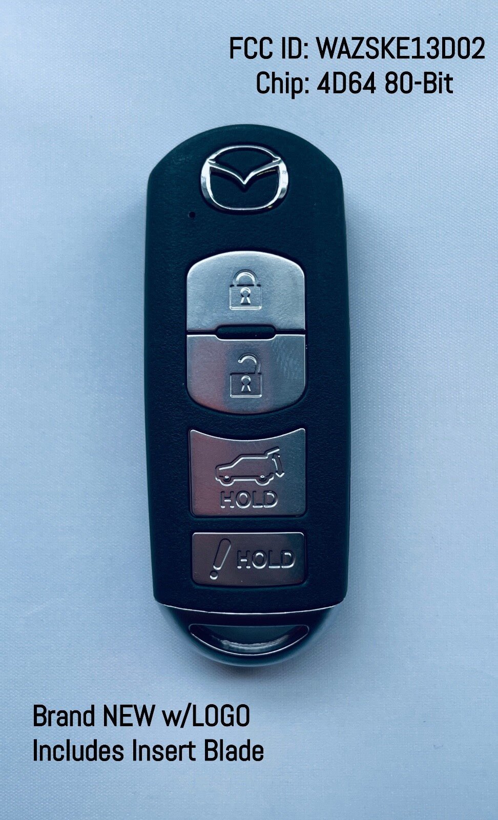 NEW! Mazda CX5 CX9 PROXIMITY 4button remote SMART key WAZSKE13D02 / TKY2-67-5DY