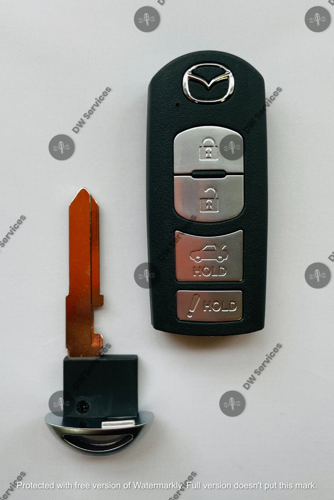NEW! Mazda 6 06-13  4button PROXIMITY remote SMART key FOB KR55WK49383 GSYL675RY