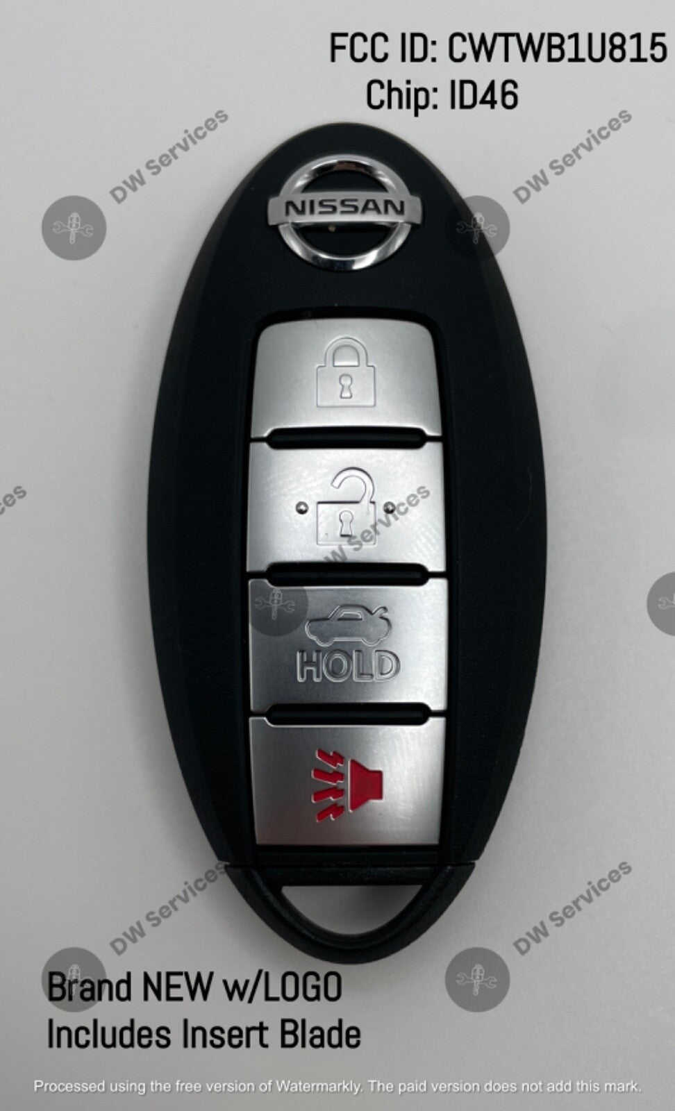 NEW! OEM GENUINE Nissan Sentra 2013 PROX SMART key fob CWTWB1U815 285E3-3AA0A