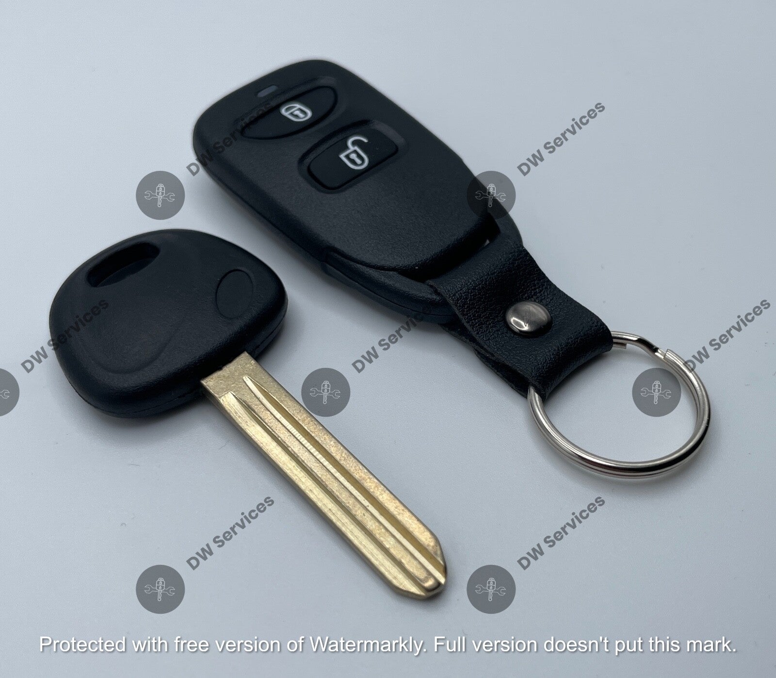 NEW! Hyundai Santa FE keyless entry remote FOB PINHA-T038 & Non-Transponder KEY