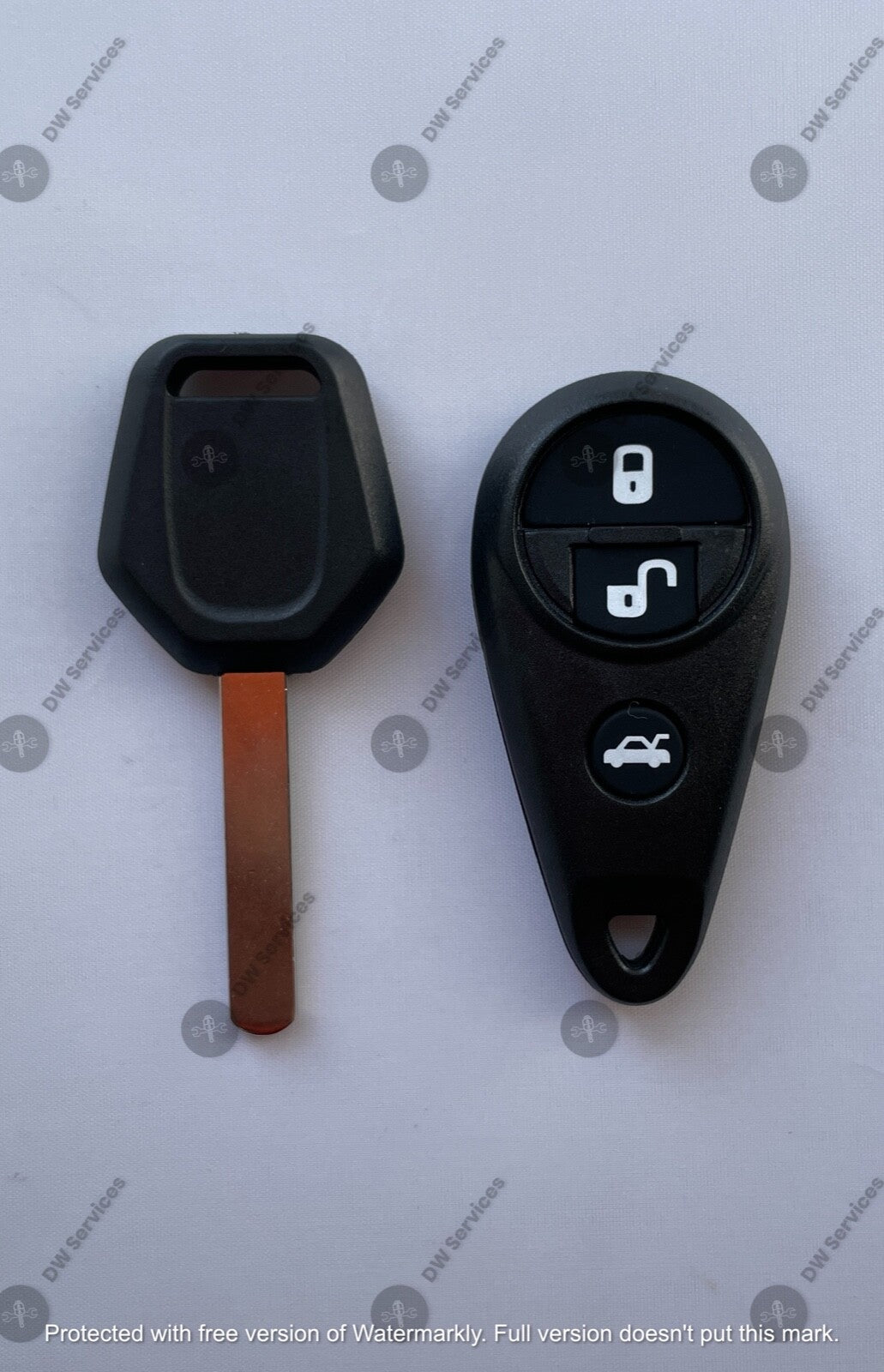 NEW! Subaru keyless entry remote FOB NHVWB1U711 &Transponder Chip KEY 4D60 40bit