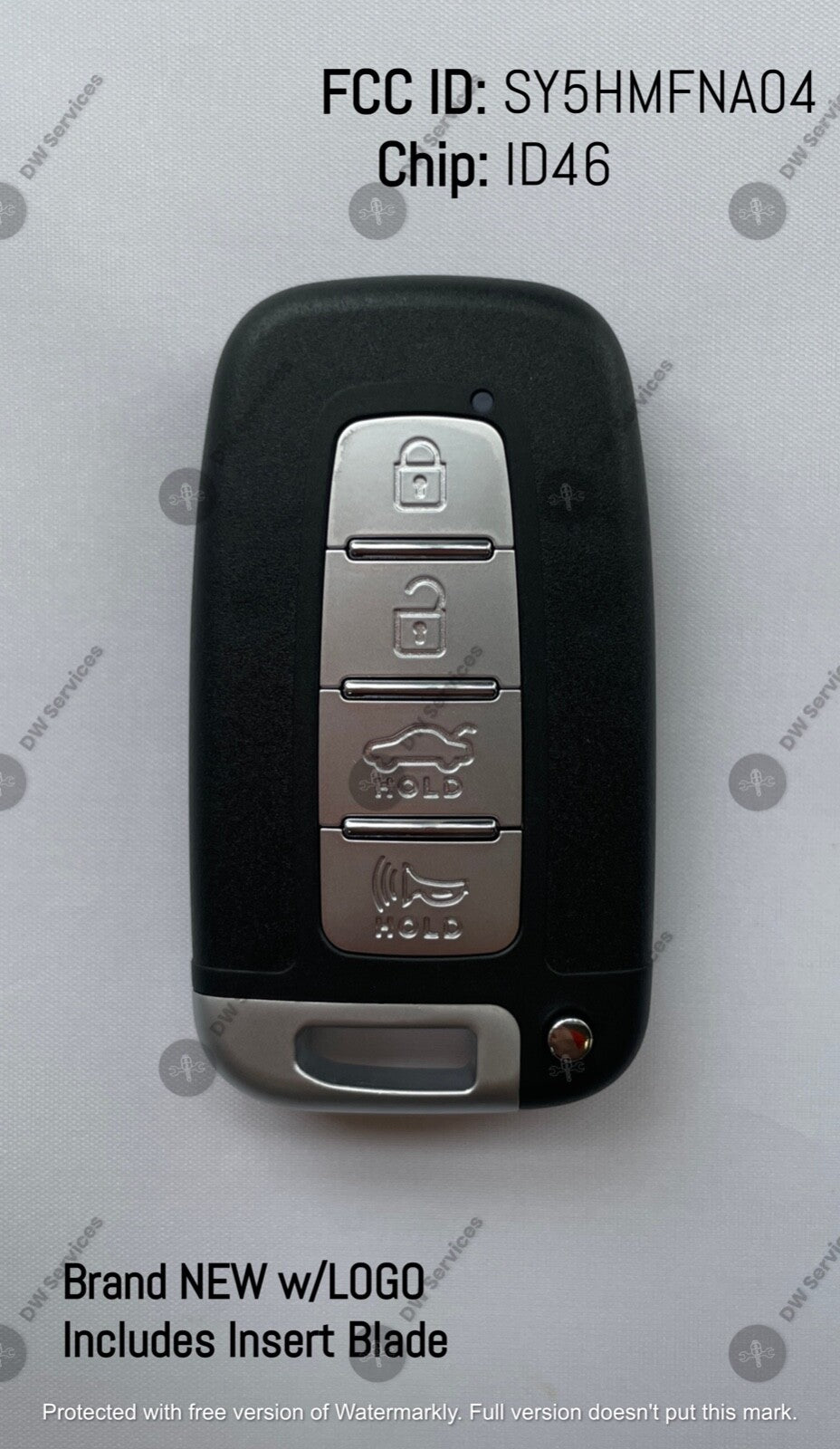 NEW! KIA 4 button Smart keyless PROX entry remote fob SY5HMFNA04 HY22 Blade