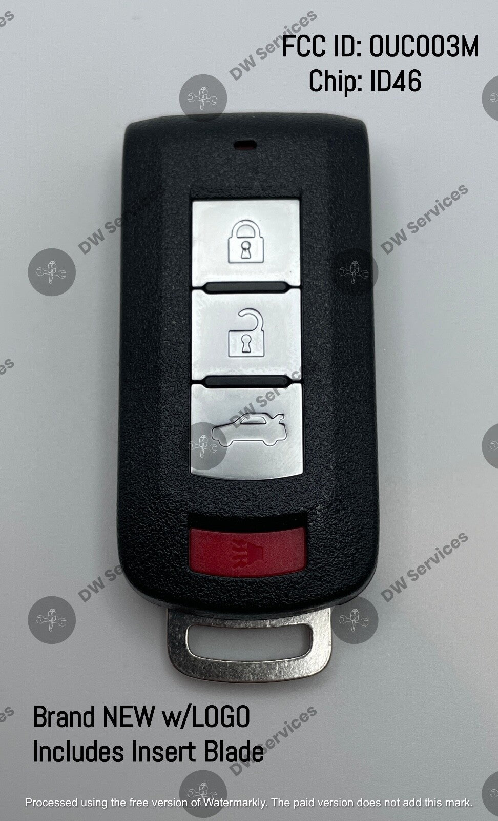 NEW! Mitsubishi Mirage 16-20 keyless entry Proximity Smart Key OUC003M 8637B424