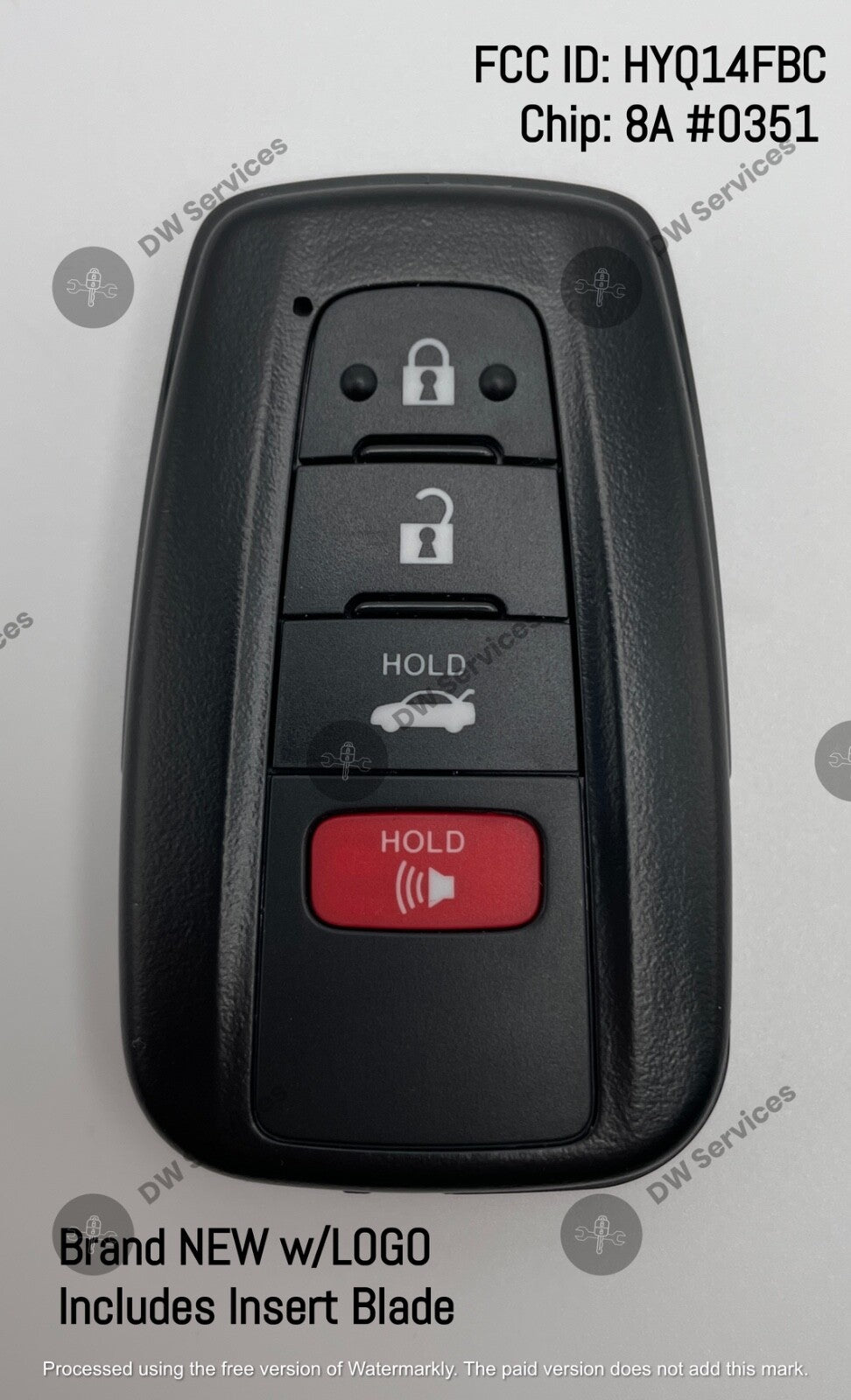 NEW! OEM GENUINE Toyota CAMRY 2018-2023 Prox remote SMART key Fob HYQ14FBC #0351