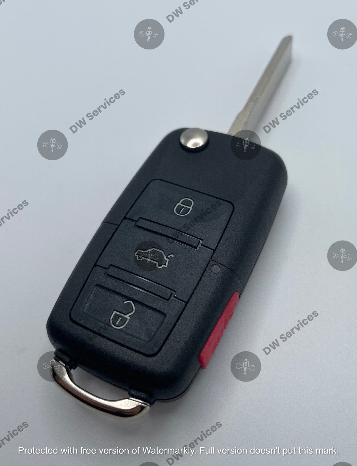 NEW! Volkswagen 4-button flip key remote fob 1K0 959 753 P / 48 CAN/ NBG92596263