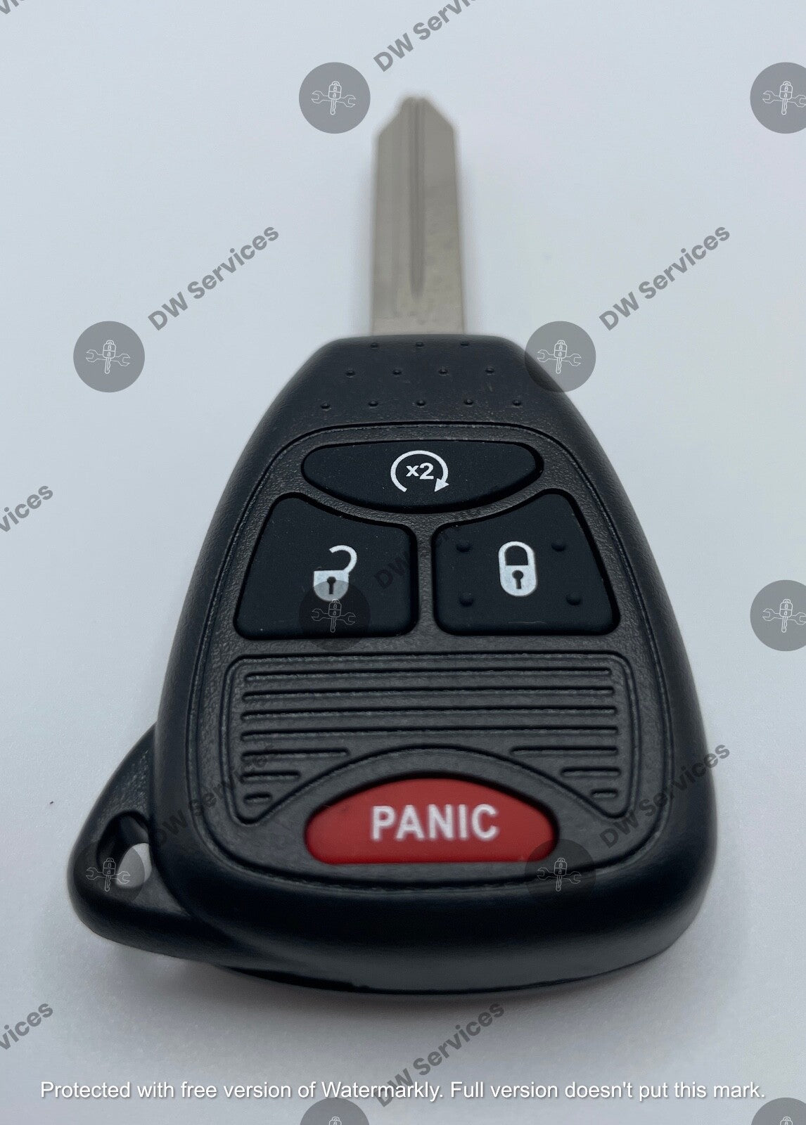 NEW! Jeep 4 button remote head key FOB OHT692713AA/2427 WRANGLER COMPASS PATRIOT