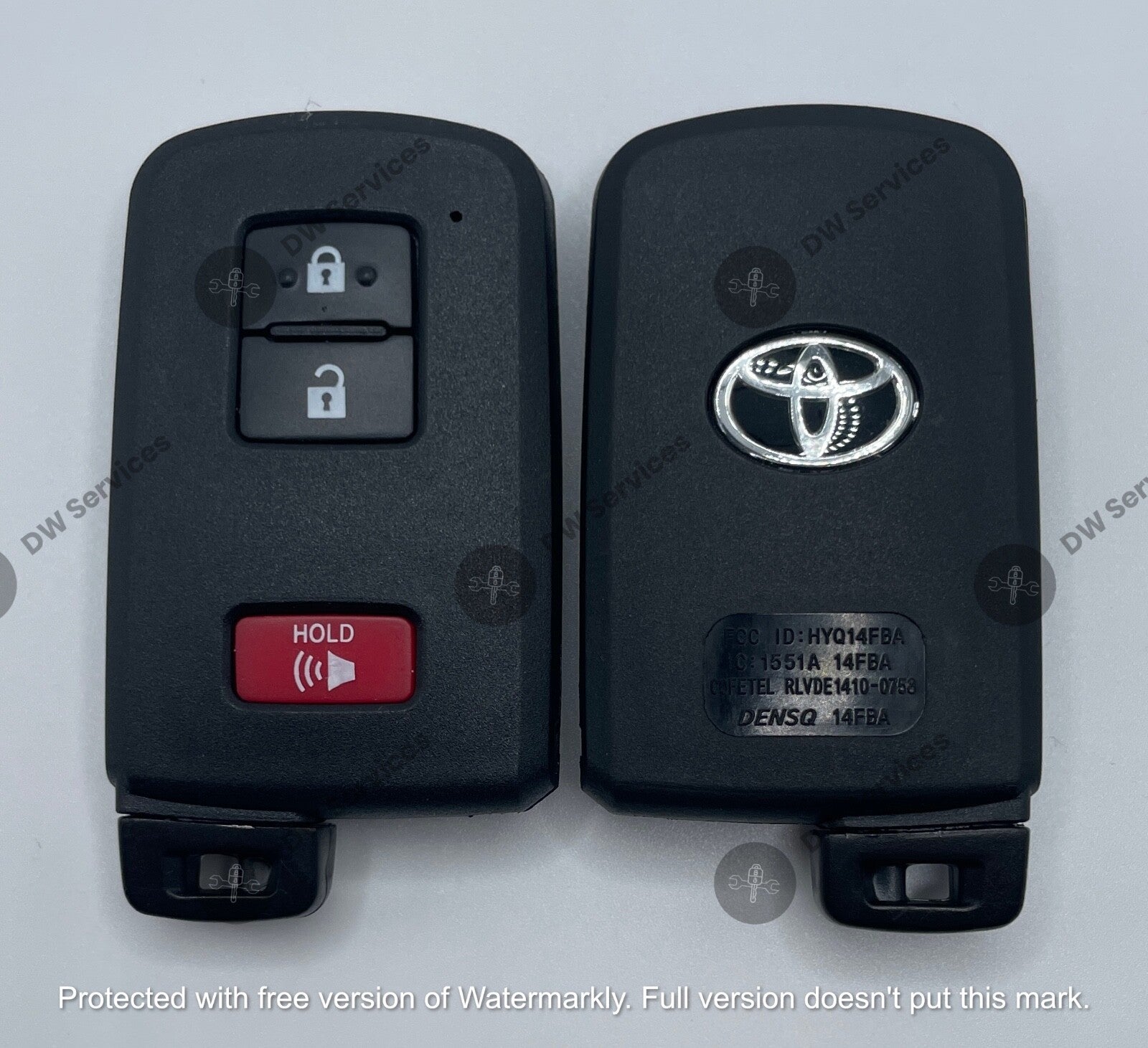 NEW! Toyota PROXIMITY remote SMART key FOB HYQ14FBA AG BOARD 2110 89904-0E091
