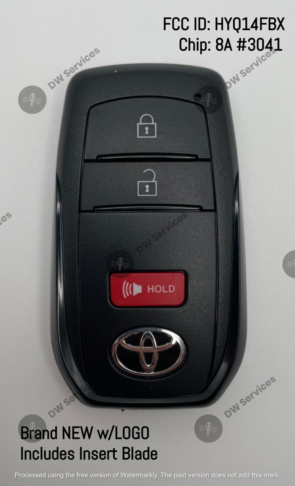 NEW! OEM GENUINE Toyota Highlander 2024 - 2025 PROXIMITY remote key FOB HYQ14FBX