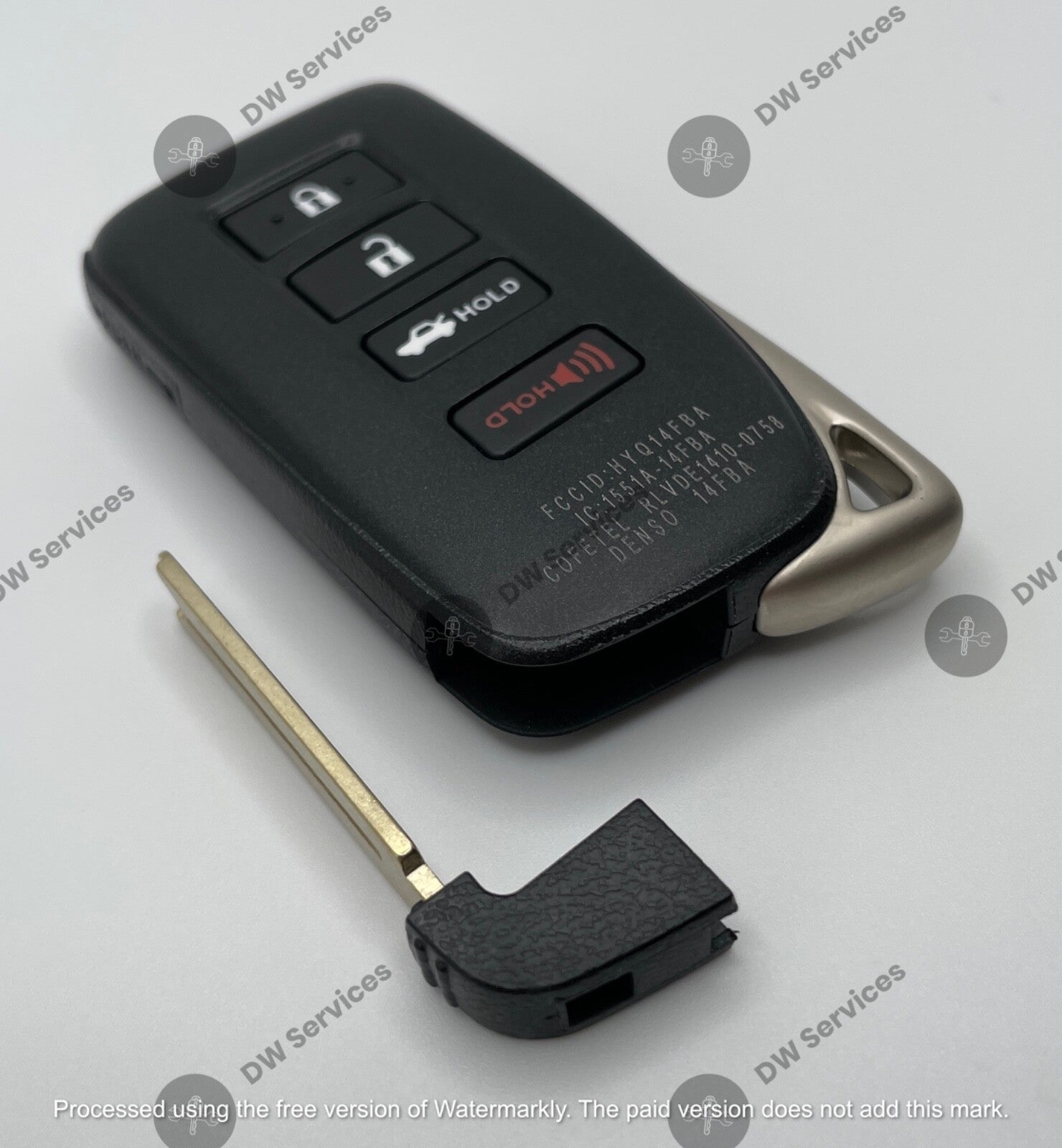 NEW! Lexus RC F  14-20 PROXIMITY remote SMART key FOB HYQ14FBA "AG Board" # 2110