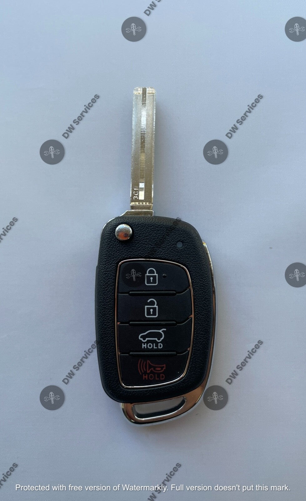 NEW! GENUINE Hyundai Tucson Flip key remote fob TQ8-RKE-4F25 TL-4BT 95430-D3010