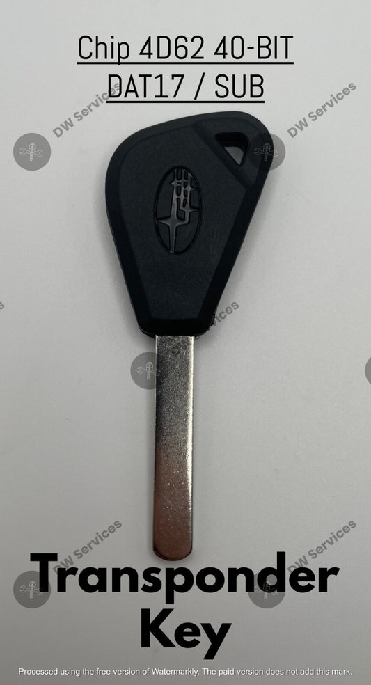 NEW! Subaru Transponder Chip 4D62 (40-bit) Ignition Car Key Replacement SUB3
