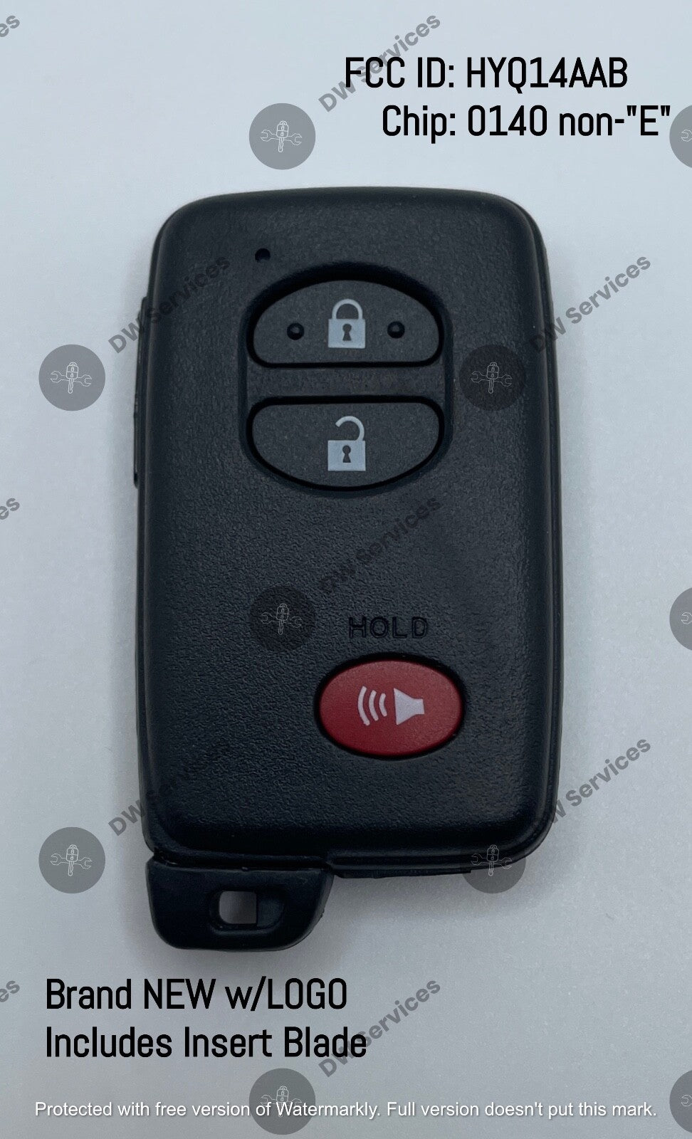 NEW! Toyota RAV4 /Highlander Smart Proximity remote key Fob HYQ14AAB 271451-0140