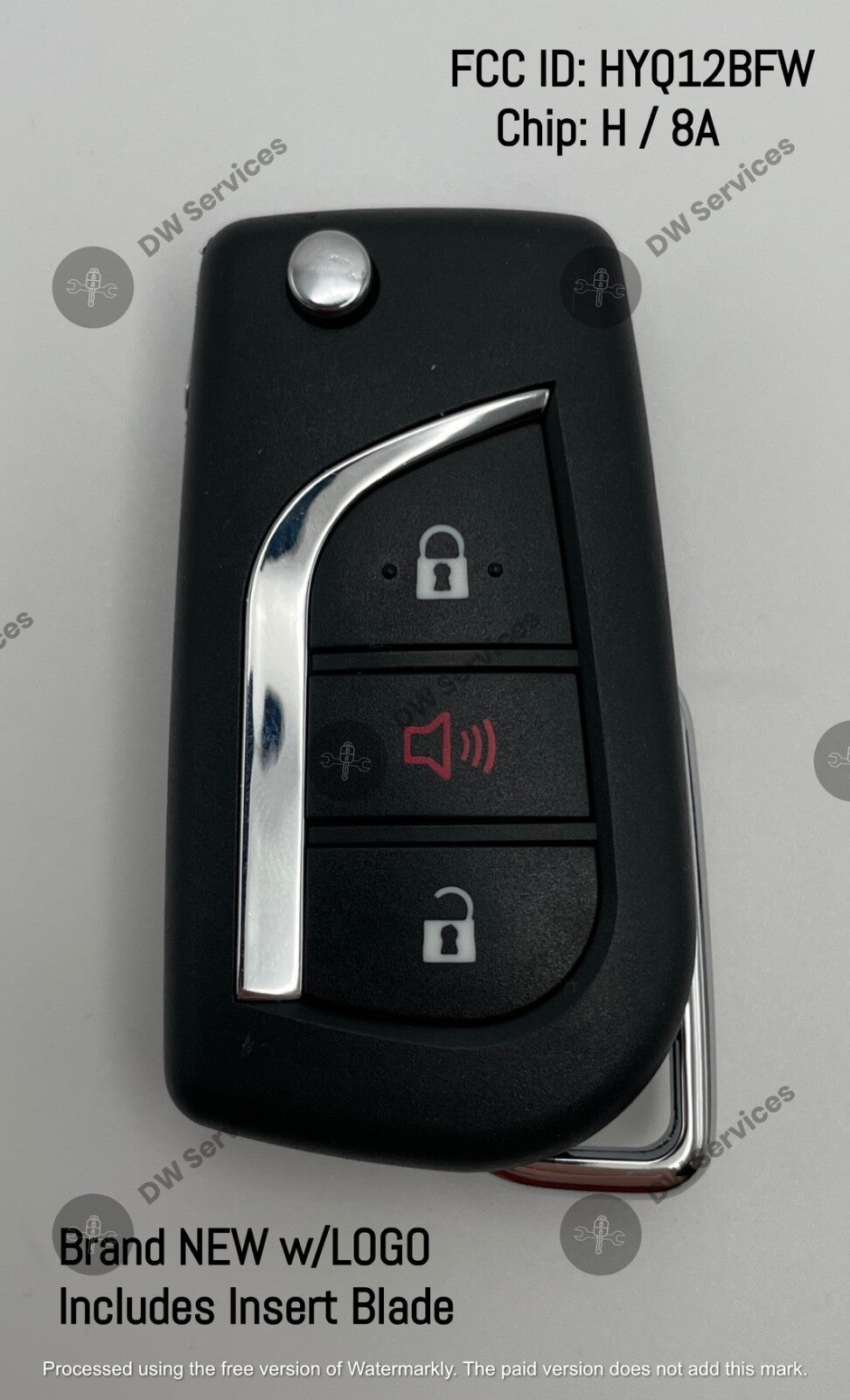 NEW! Toyota RAV4 2019 - 2024 Remote Flip Key FOB HYQ12BFW / 89070-42G00 JAPAN