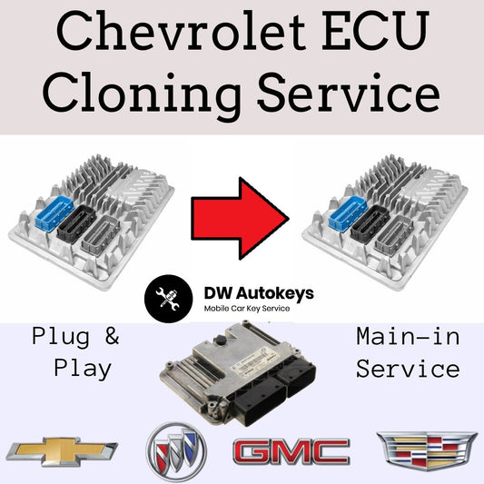 GM Chevrolet ECM ECU MAIL IN Cloning SERVICE / Plug and Play Bosch / ACDelco