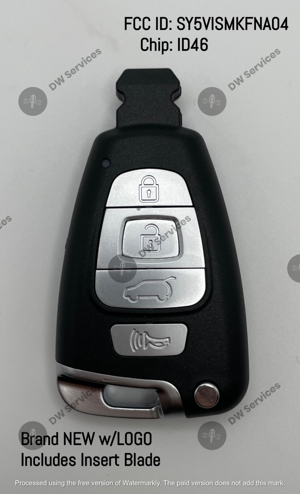 NEW! Hyundai Veracruz 07-12 Smart Prox remote key FOB SY5VISMKFNA04  95440-3J600