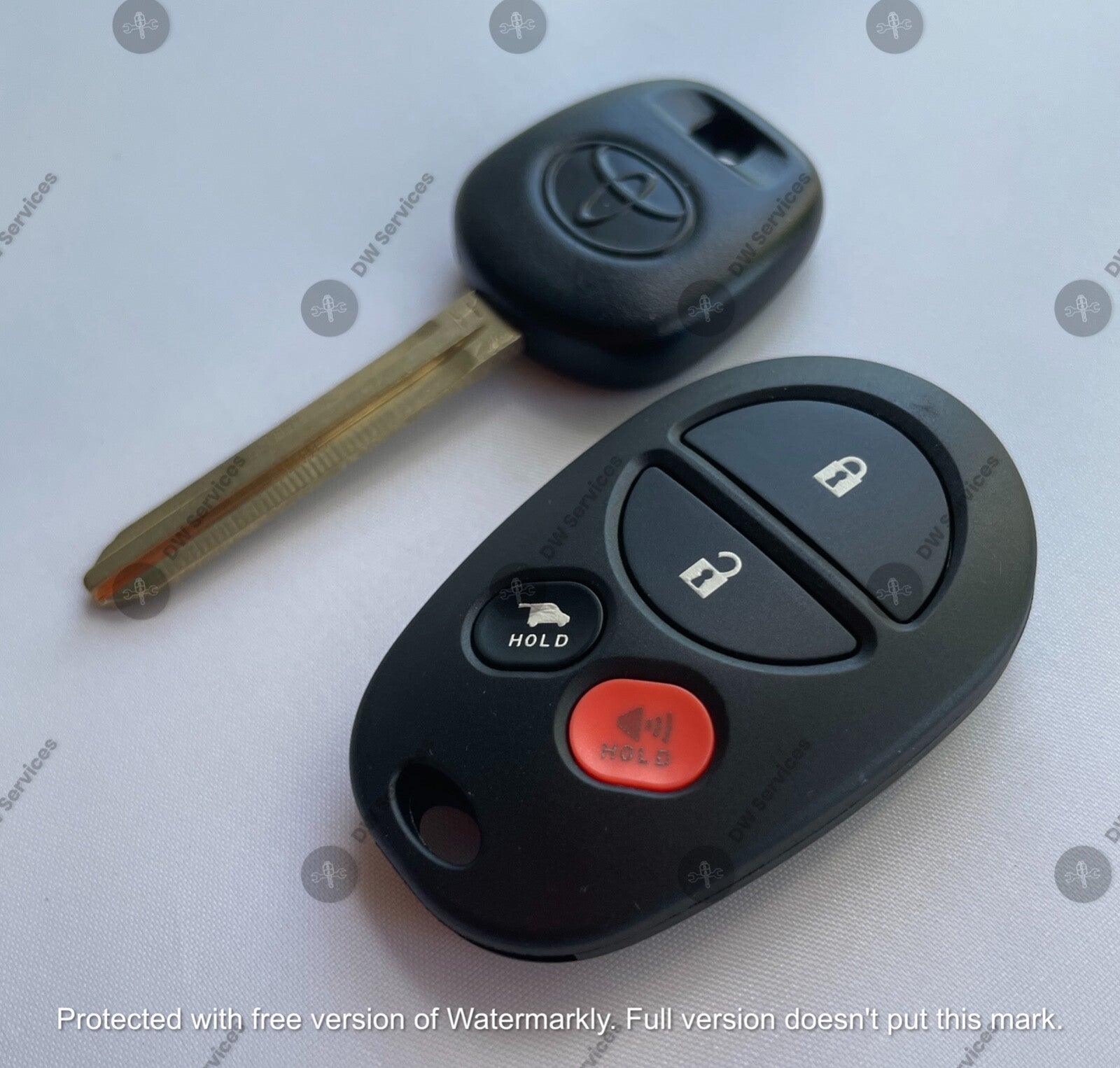 NEW! Toyota SEGUOIA keyless entry remote FOB GQ43VT20T & Transponder KEY 'H'Chip