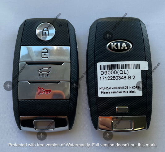 NEW! KIA Sportage 4 button Smart keyless PROX entry remote fob TQ8-FOB-4F08