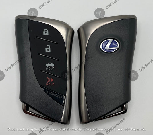 NEW! Lexus ES / LS / LC PROXIMITY remote SMART key FOB HYQ14FBF HYBRID BLUE LOGO