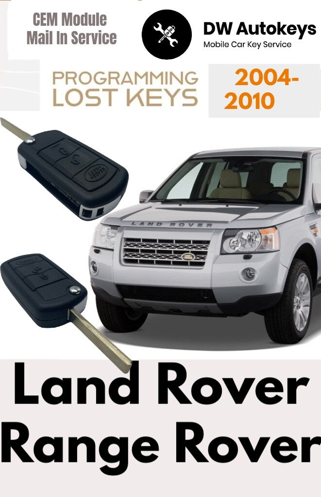 Range Rover Sport key Programming + board chip Replacement (missing)