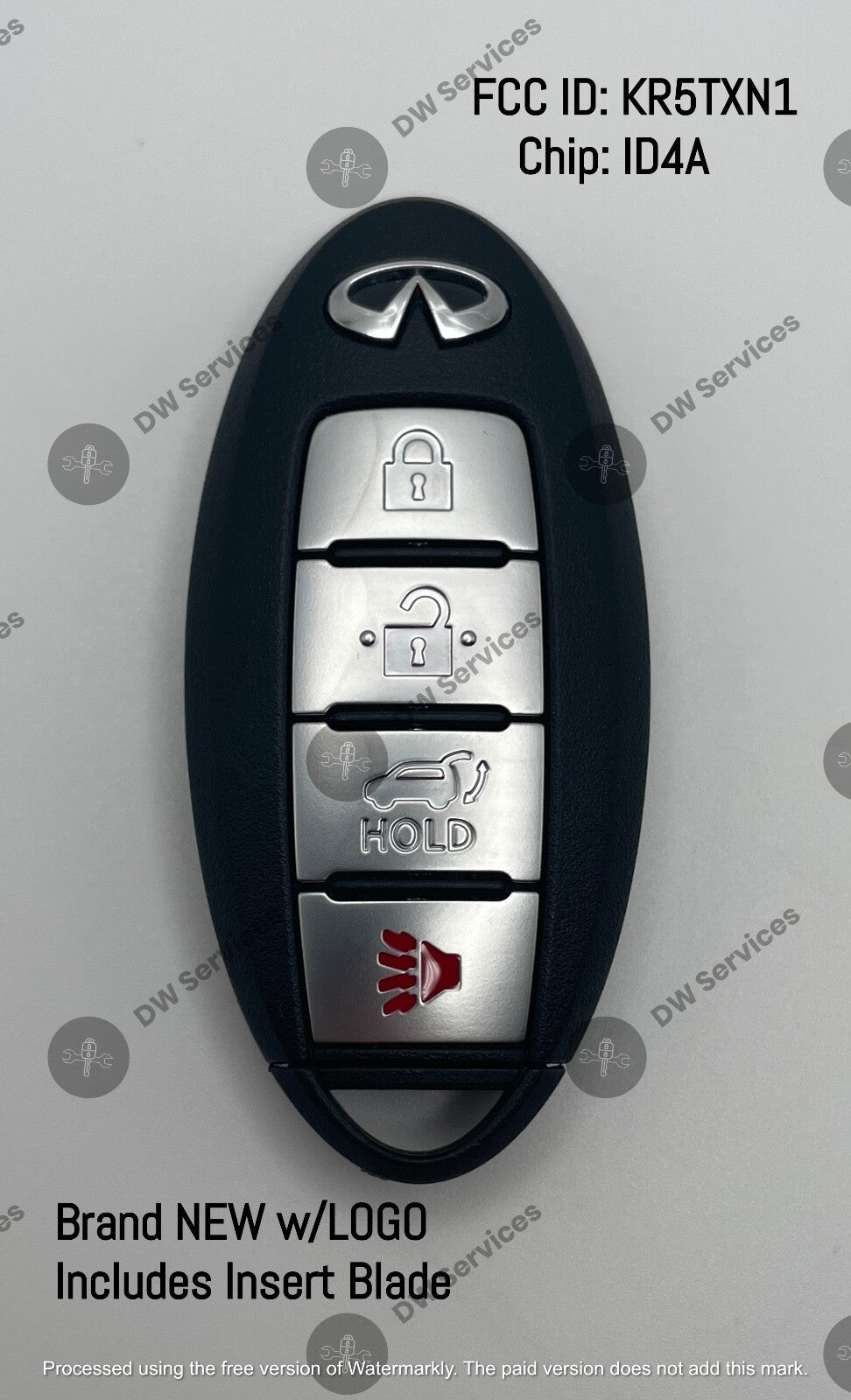 NEW! Infiniti QX50 2019 2020 PROXIMITY Remote SMART key FOB KR5TXN1 285E3-5NA3A