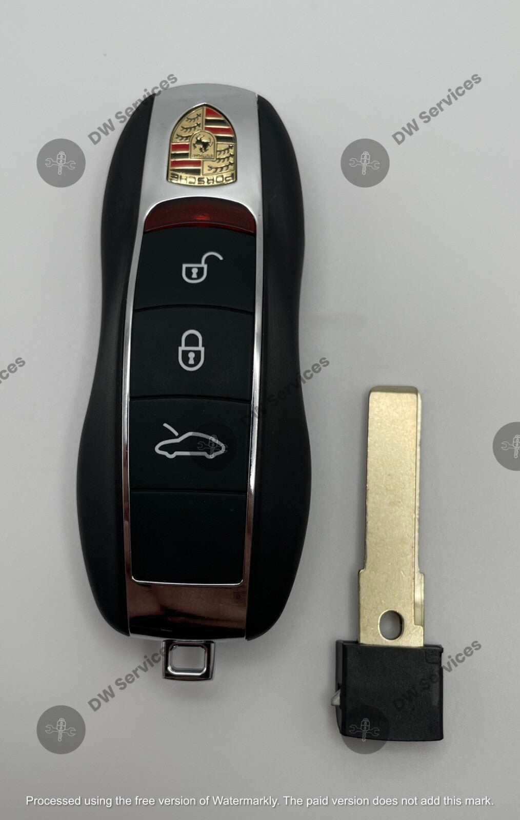 NEW! Porsche 4-button Keyless entry SMART PROX key remote fob KR55WK50138 Frunk