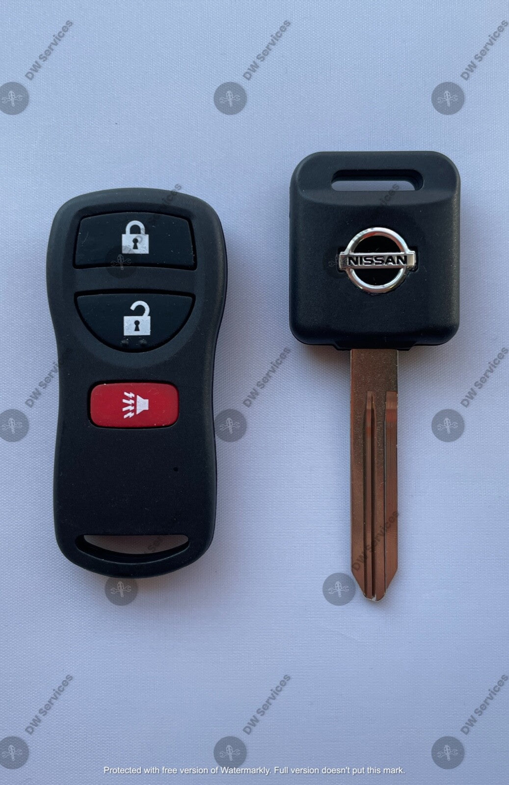 NEW! Nissan keyless entry remote FOB KBRASTU15  & Transponder Chip KEY ID46 3btn