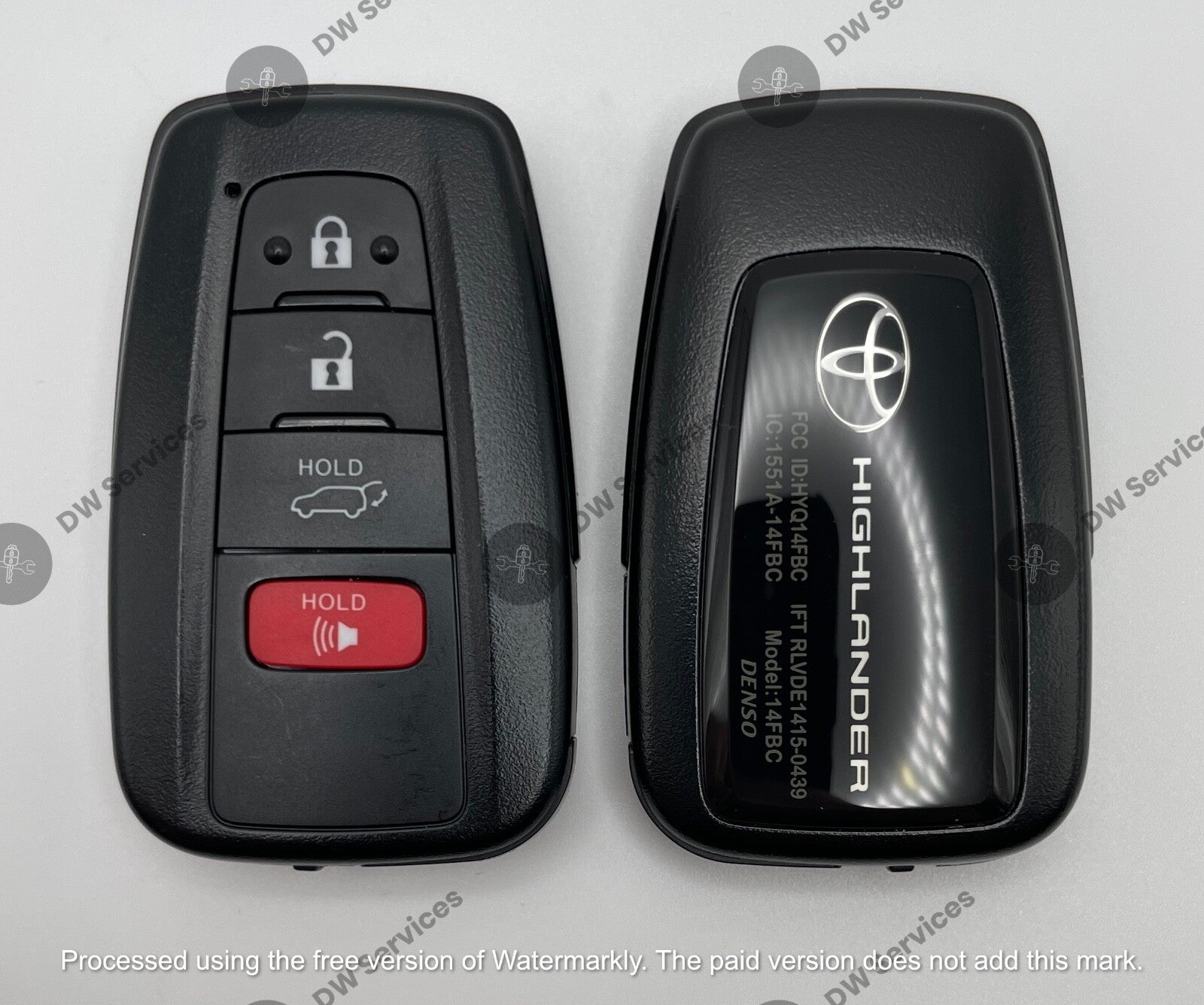 NEW! OEM GENUINE Toyota Highlander 2020-2022 PROX remote SMART key Fob HYQ14FBC