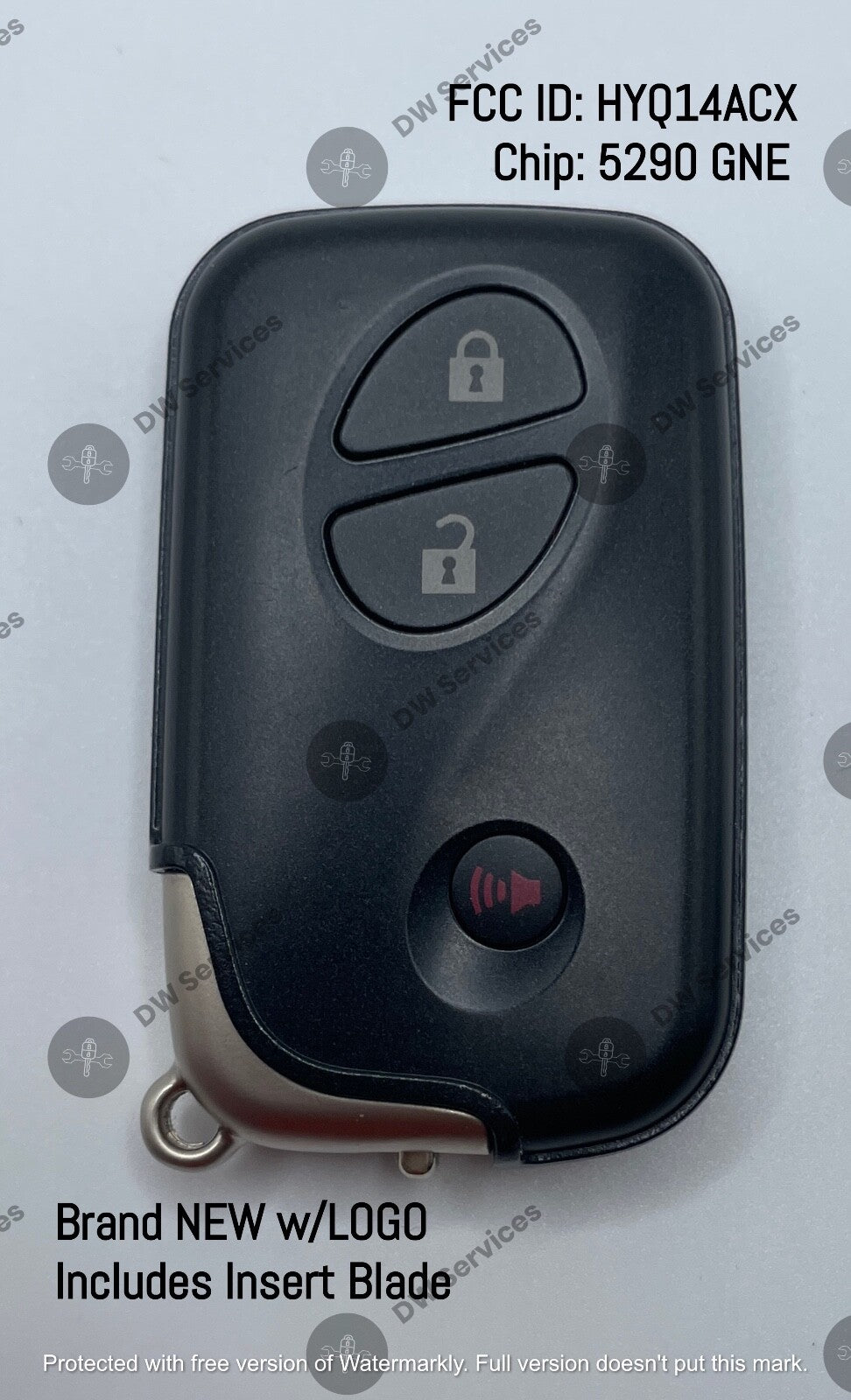 NEW! Lexus RX350 /RX450H CT200H SMART Proximity remote key FOB HYQ14ACX GNE 5290
