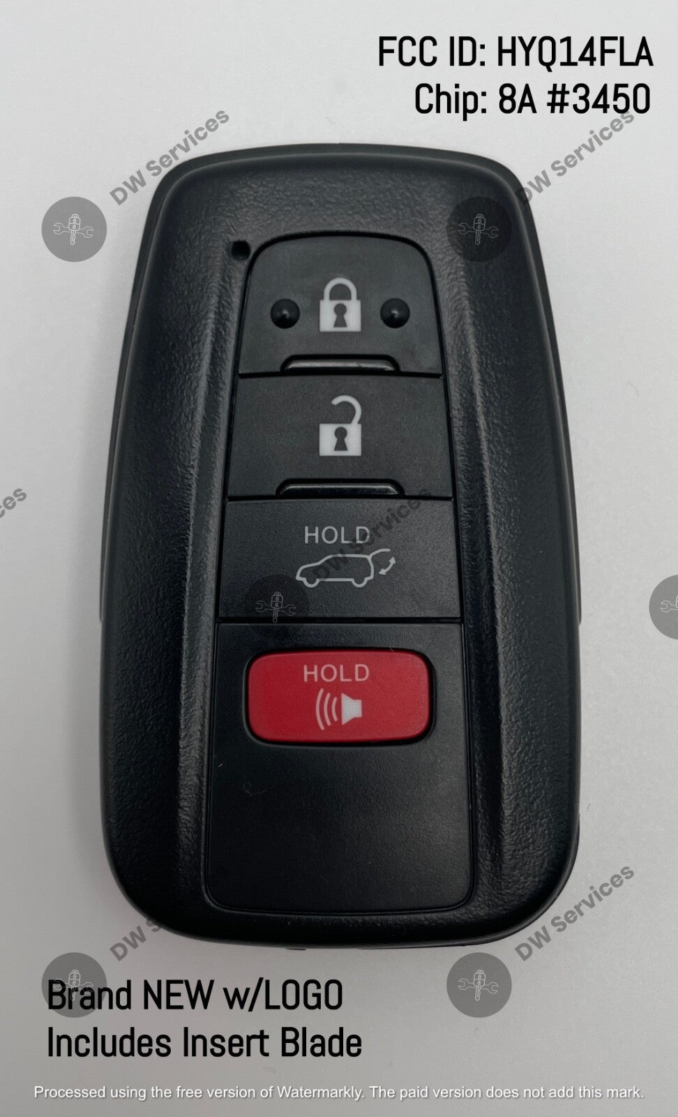 NEW OEM GENUINE Toyota HIGHLANDER 2021 - 2024 PROX remote SMART key Fob HYQ14FLA