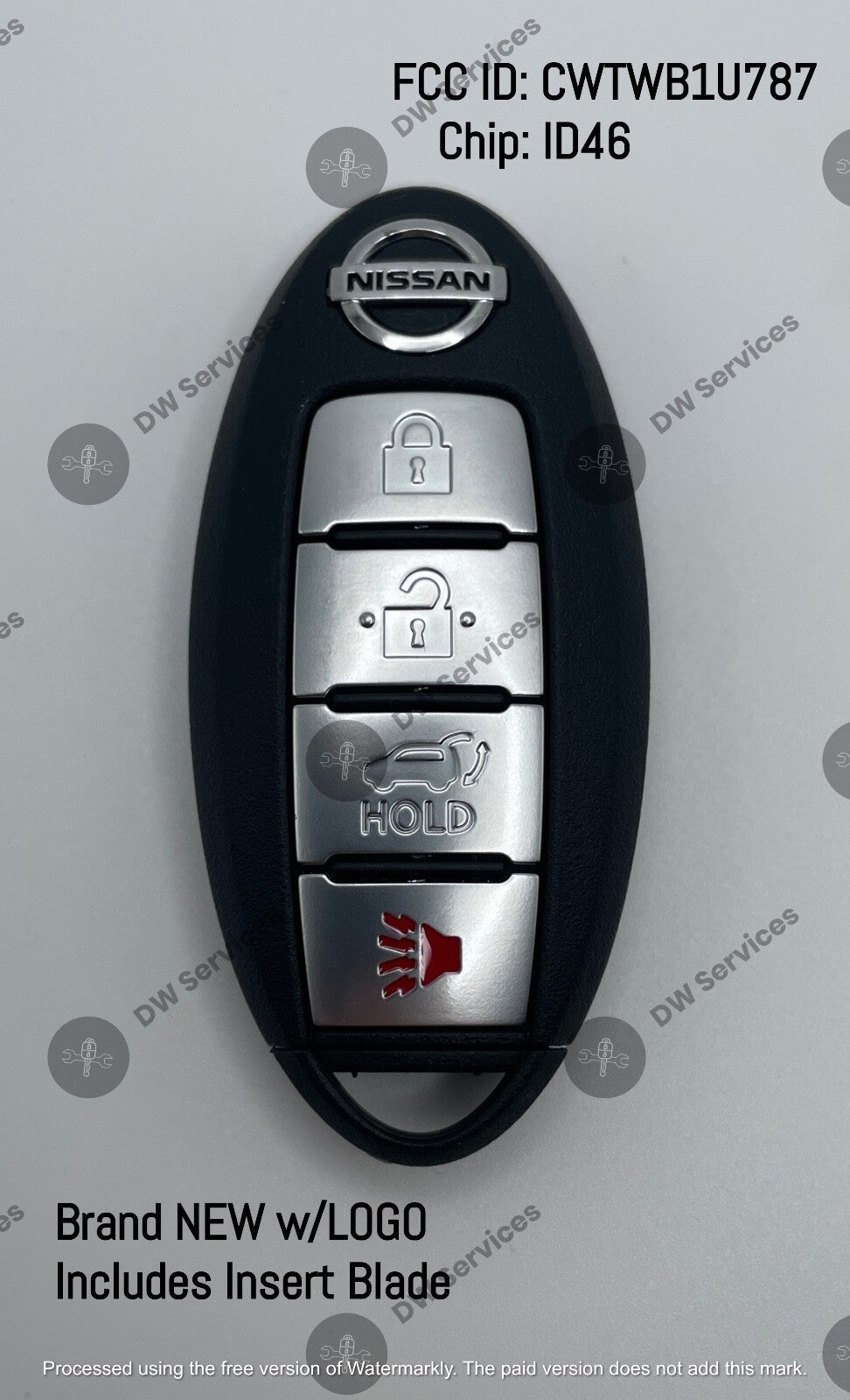 NEW! Nissan Armada 2017 - 2020 4-btn Proximity remote SMART key Fob CWTWB1U787