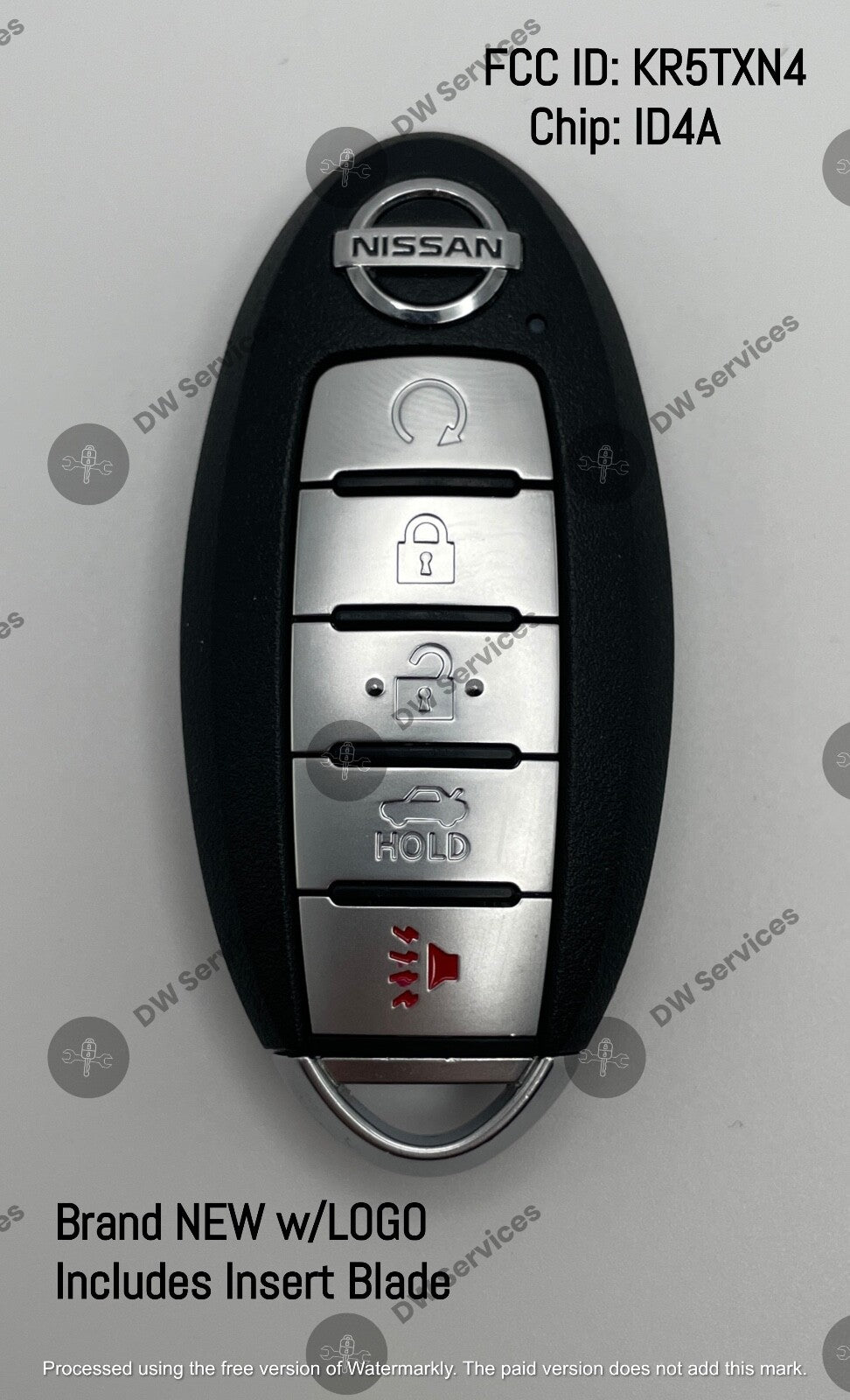 NEW! Nissan Altima / Versa / Sentra Proximity remote SMART key Fob KR5TXN4