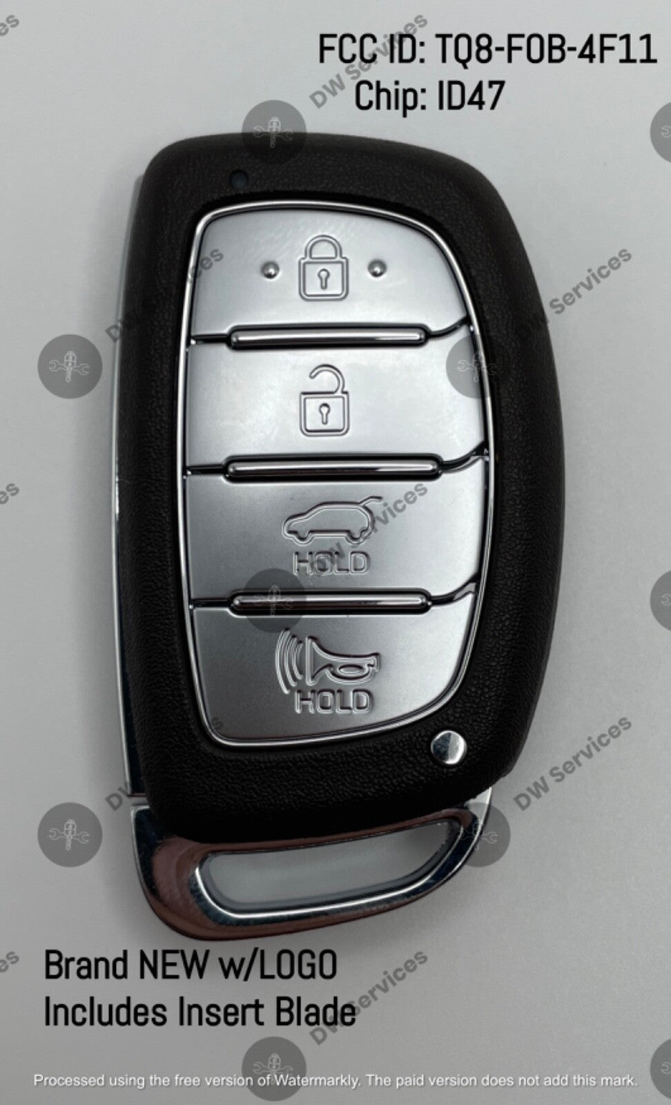NEW! OEM Hyundai Tucson 18/21 Smart PROX remote key FOB TQ8-FOB-4F11 95440-D3510