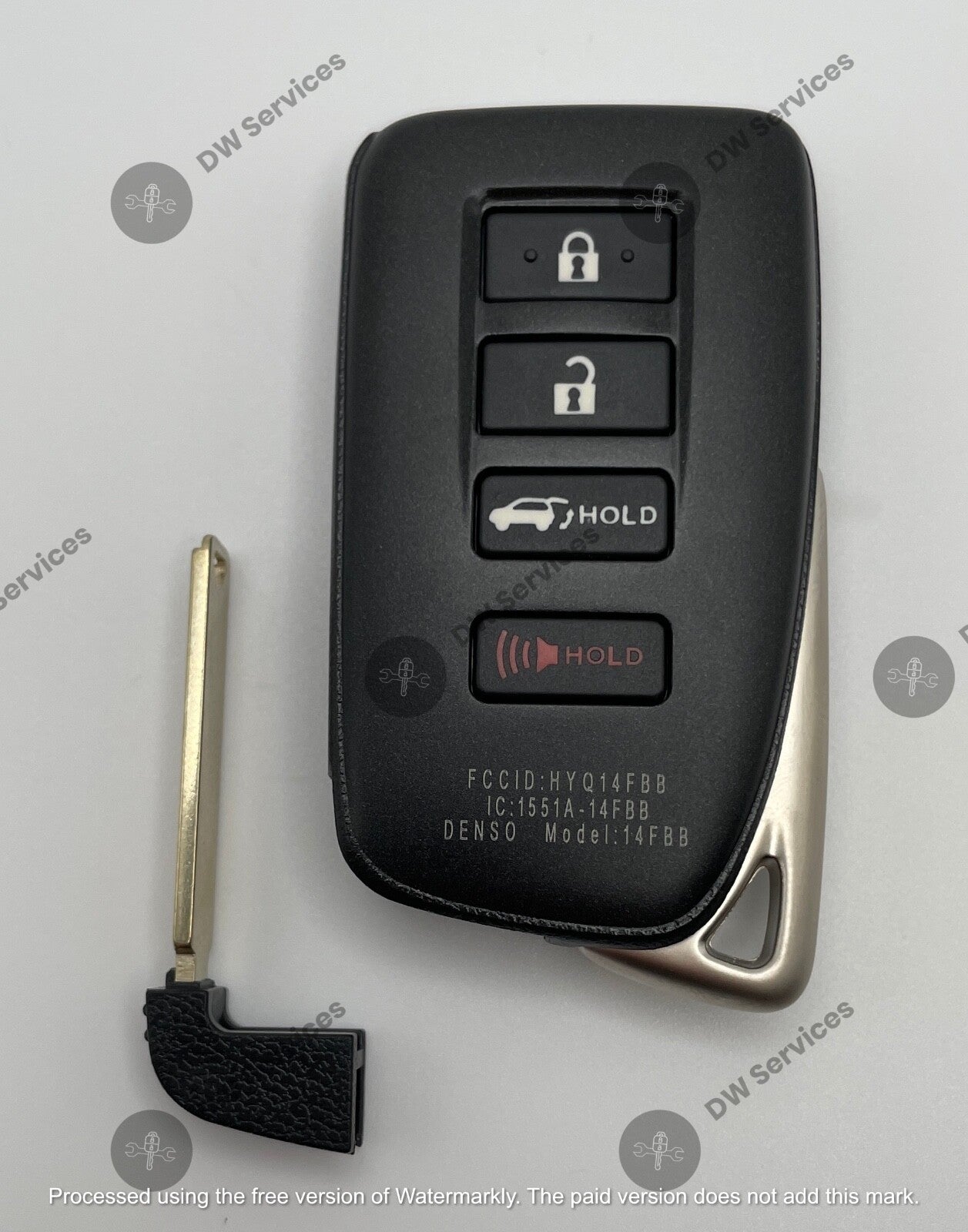 NEW! Lexus RX350 / RX450 PROXIMITY remote SMART key FOB HYQ14FBB "G" Board #0010