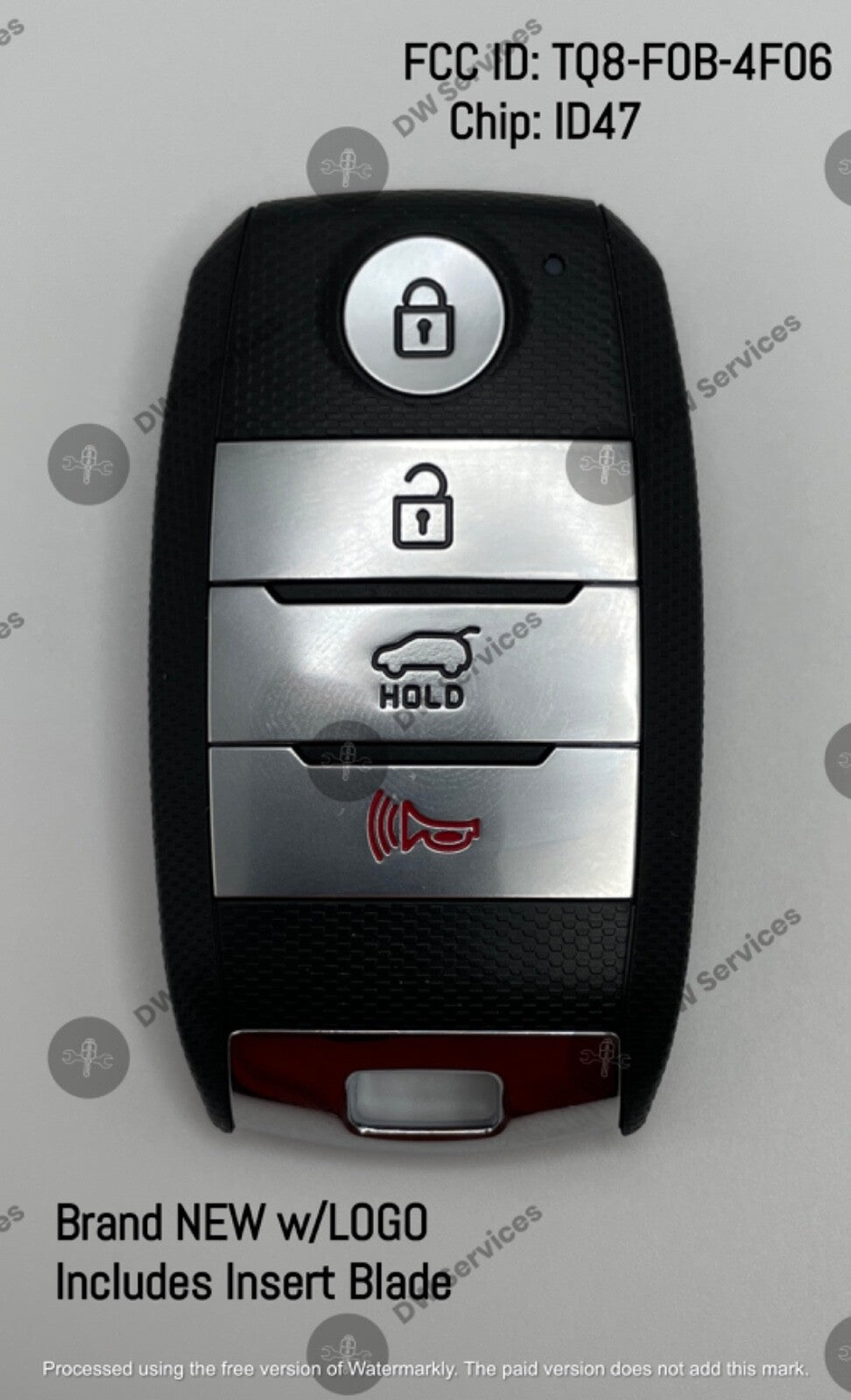 NEW! OEM KIA Sorento 15- Smart Proximity remote key FOB TQ8-FOB-4F06 95440-C5000