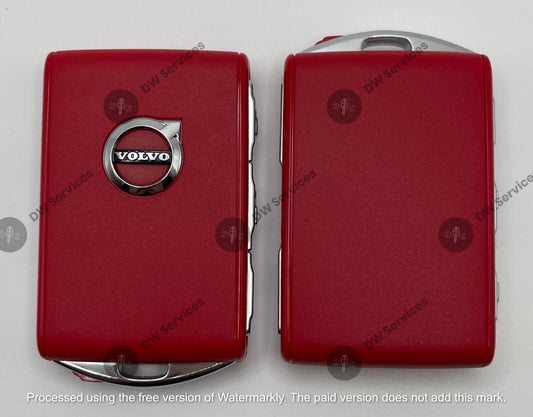 NEW! RED Genuine VOLVO Smart Proximity Key FOB YGOHUF8423 S90 V90 XC90 XC60 XC40