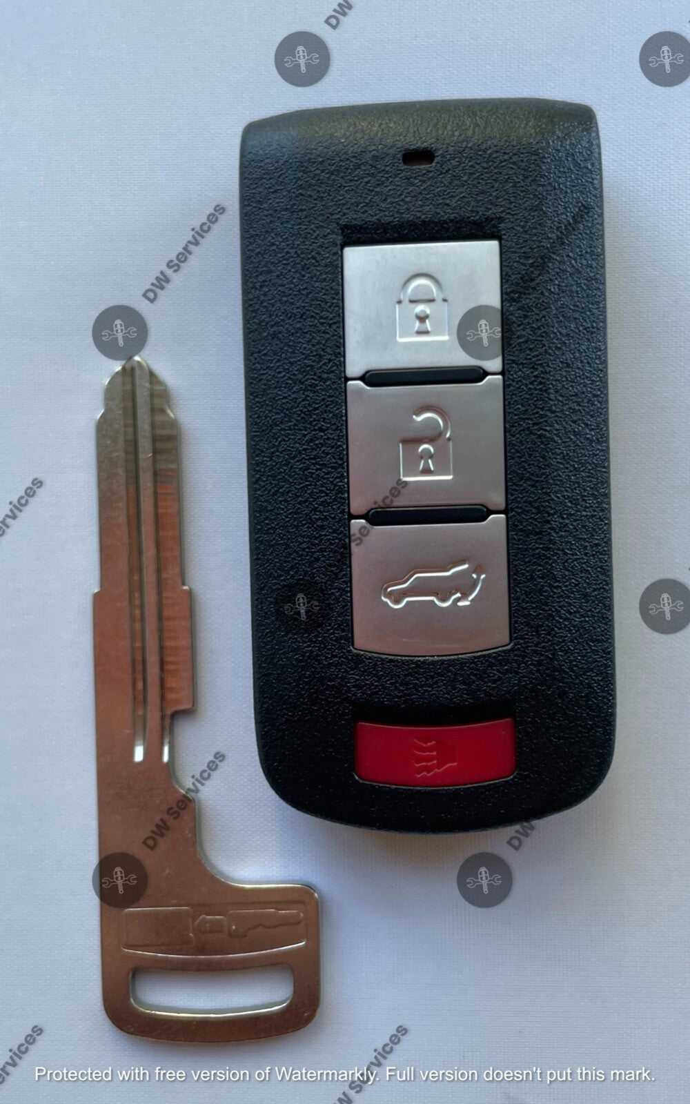 NEW! Mitsubishi Outlander 14-20  4Button Proximity Smart Key OUC644M-KEY-N HATCH