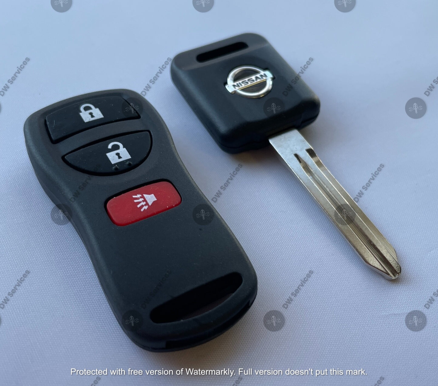 NEW! Nissan keyless entry remote FOB KBRASTU15  & Transponder Chip KEY ID46 3btn