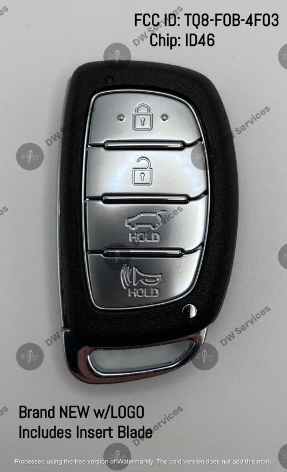 NEW! OEM Hyundai Tucson 15-16 Smart Prox remote key FOB TQ8-FOB-4F03 95440-2S600