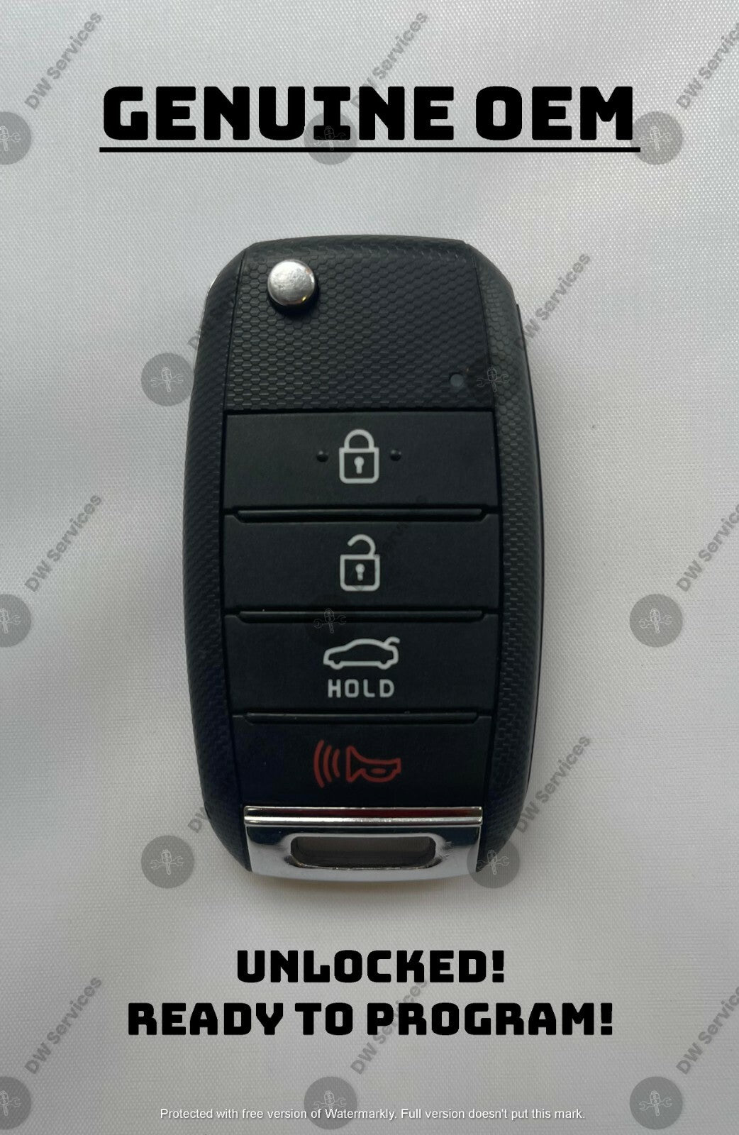 OEM GENUINE 2016-2020 Kia Optima 4 button keyless Remote Fob SY5JFRGE04