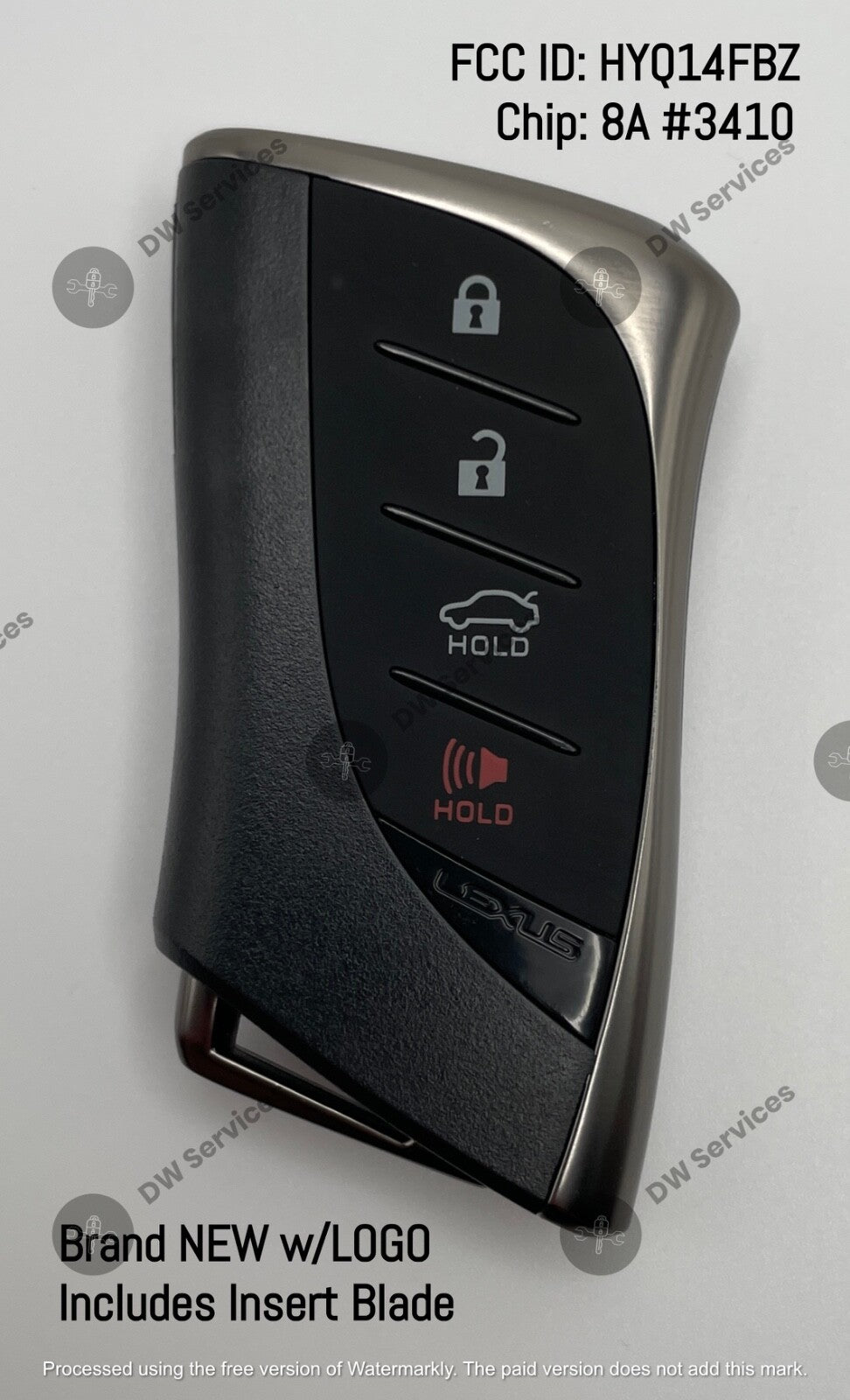 NEW! Lexus ES250 / ES300H / ES350 /LS500 PROXIMITY remote SMART key FOB HYQ14FBZ