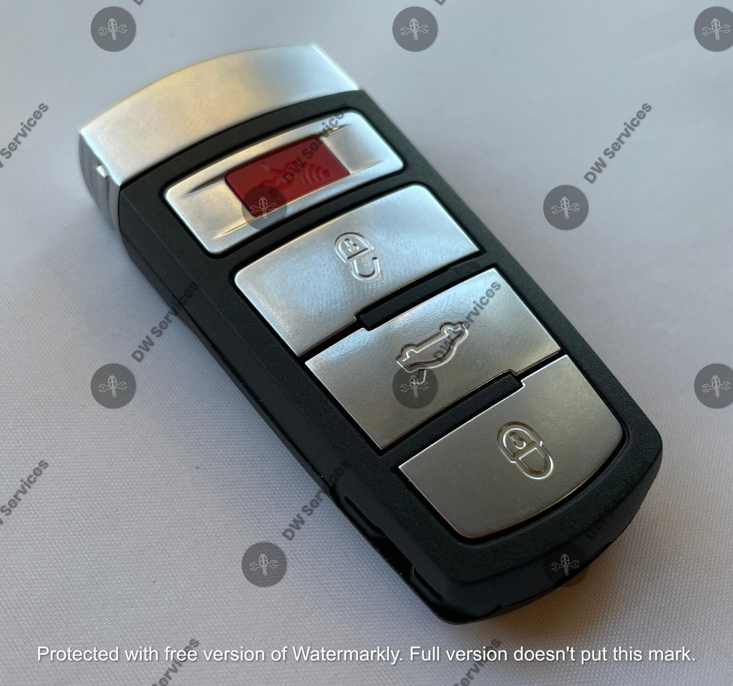 NEW! Volkswagen 4-Button Remote SLOT Key fob for Passat / CC