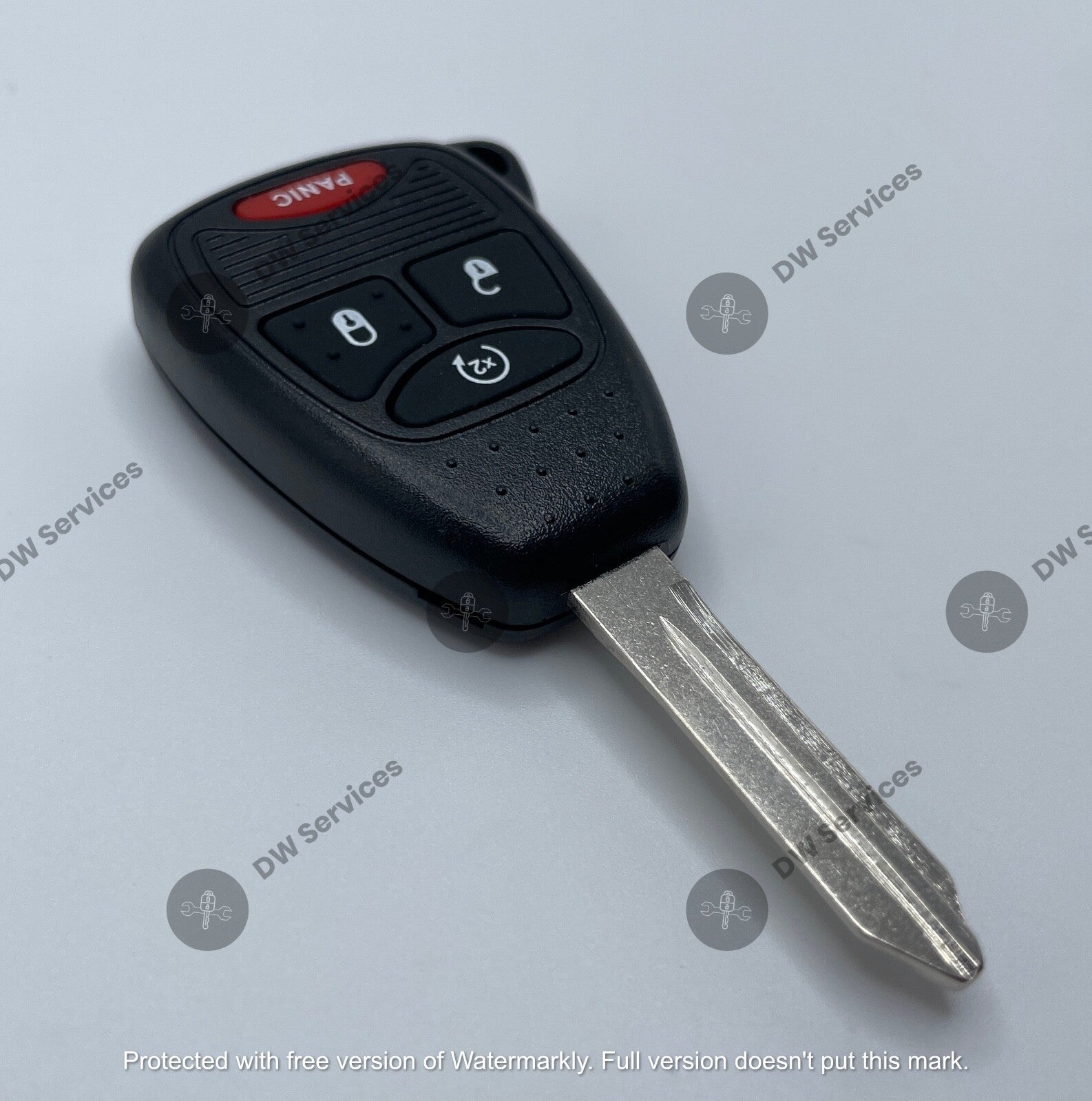 NEW! Jeep 4 button remote head key FOB OHT692713AA/2427 WRANGLER COMPASS PATRIOT