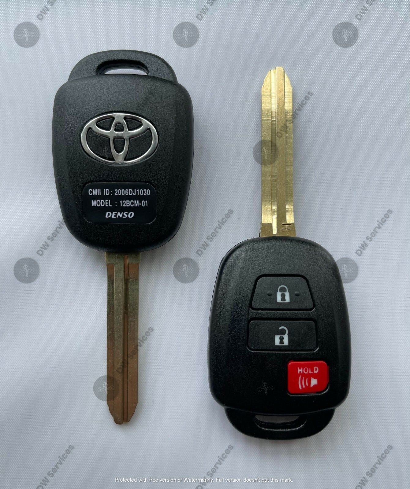 NEW! Toyota 3 button remote head key fob HYQ12BDM, HYQ12BEL - H CHIP